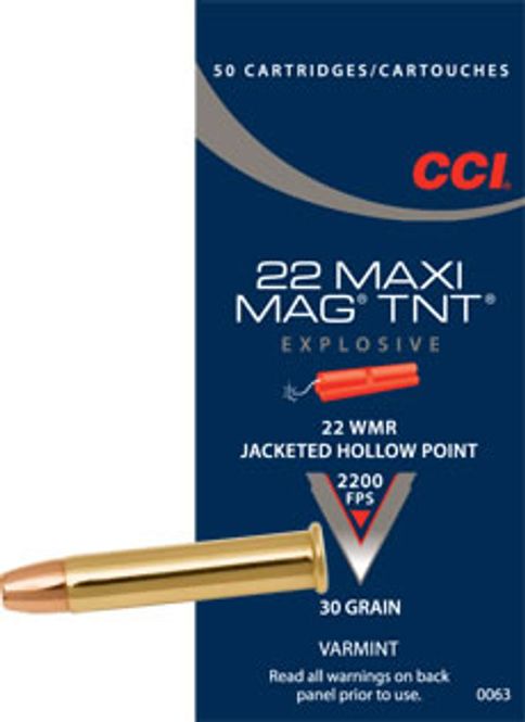 Hovedbilde CCI 22 WMR Maxi-Mag TNT 50 skudd